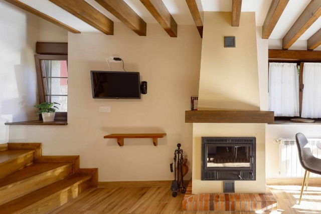 Sala  con la chimenea