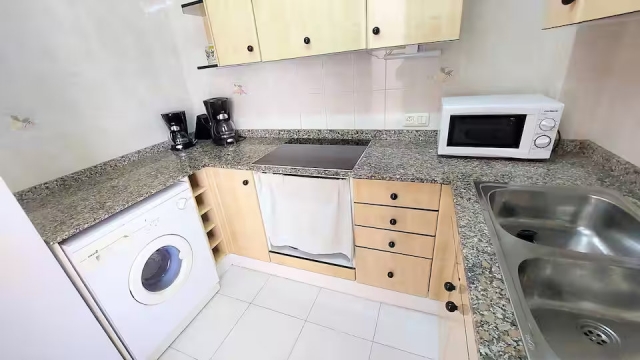 Cocina amplia 