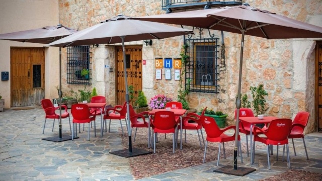Agradable terraza