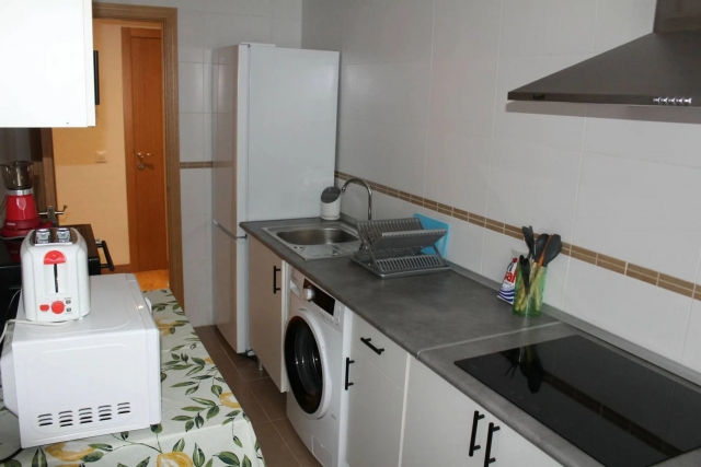 Cocina con menaje 