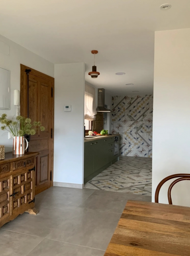 Cocina junto a sala