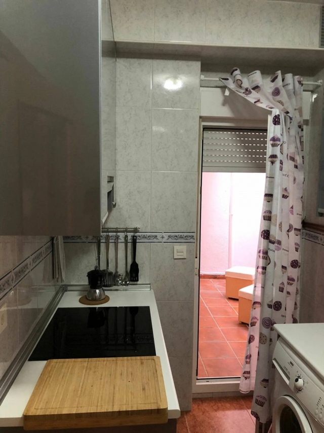 Cocina con acceso