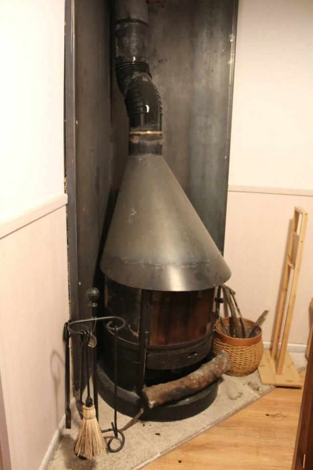 Sala con chimenea