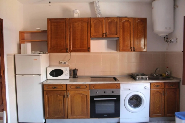 Cocina con armarios