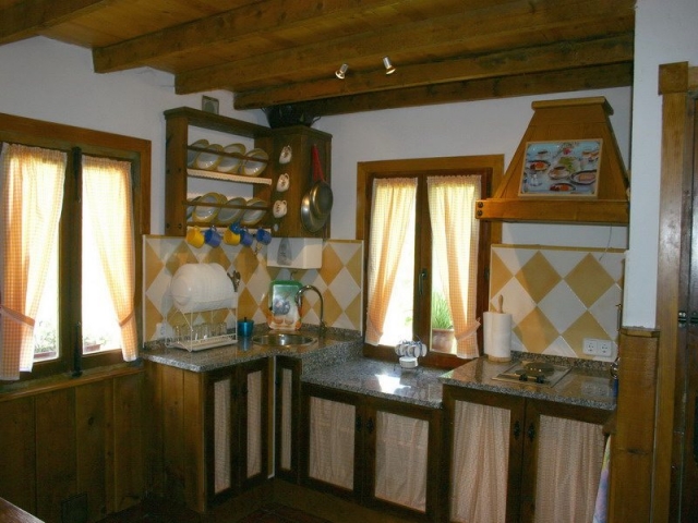 Cocina con ventana