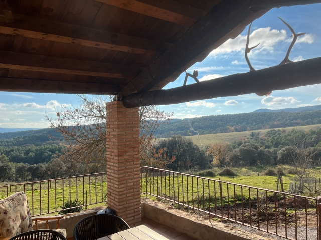 Vistas desde el porche 