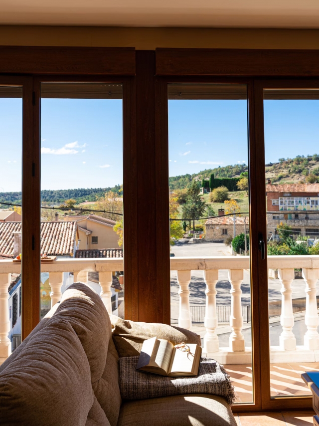 Sala de estar con vistas