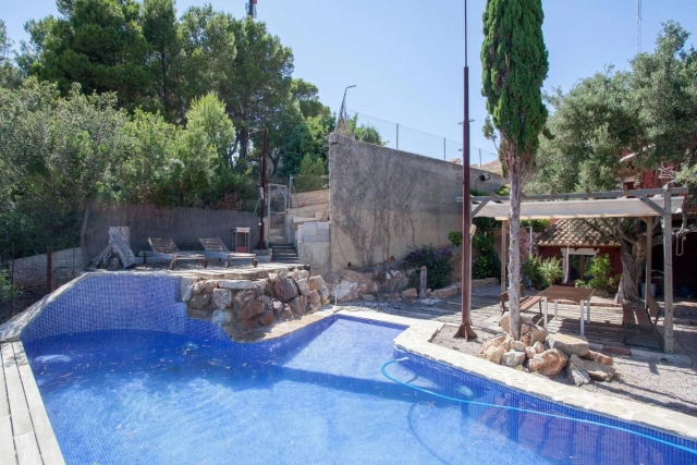 Vistas de la piscina