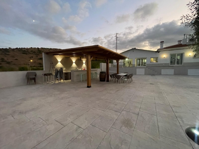 Pergola de madera