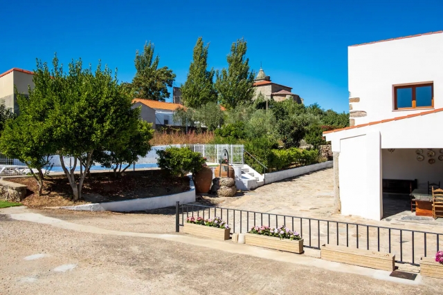 Vistas exteriores de la casa
