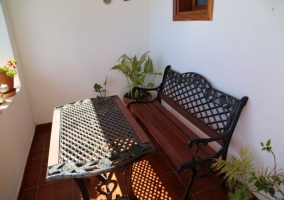  Mesa de la terraza