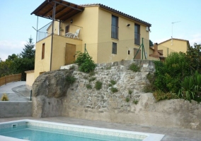 Casa rural con piscina en la provincia de Barcelona