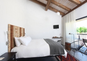Habitación doble con terraza