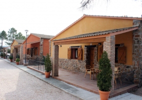 Cabañas del Complejo Arco Iris