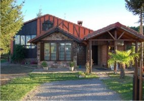 Fachada de la casa