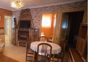 Salón y comedor comparten espacio en la casa