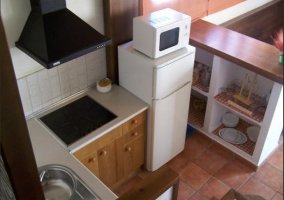 Cocina equipada de la casa rural