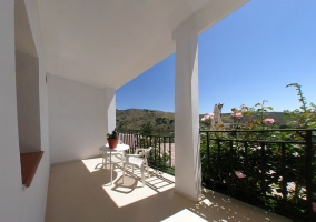 Terraza con vistas al entorno