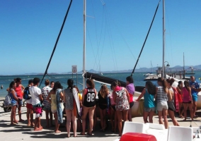 La playa de Los Alcázares