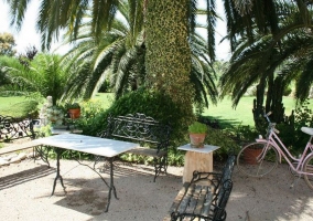 Vistas de la terraza de la casa