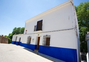 Fachada de la casa