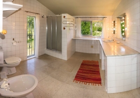 La fachada de la casa