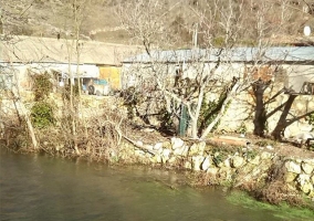 Vista de la finca desde el exterior