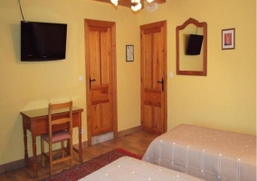 Dormitorio doble con supletoria