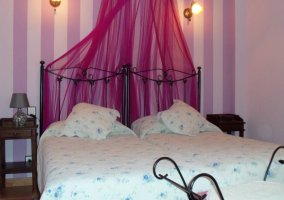 Habitación doble las lilas