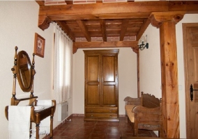 Habitación de matrimonio en forja