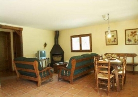 Una fachada lateral
