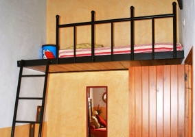 Dormitorio para cuatro personas
