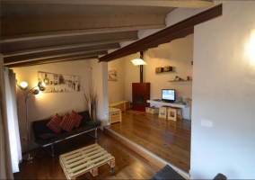 Sala de relax con televisión