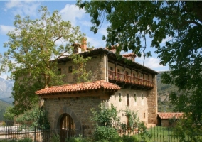 Fachada de la casa