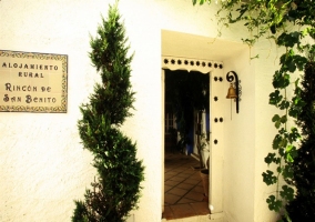 Entrada de la casa 