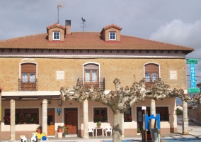 Parque infantil frente al alojamiento