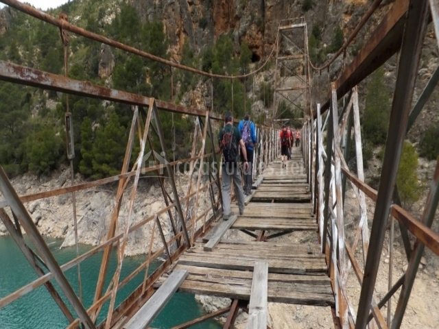 Bahía del Río Segura en Yeste (Albacete)