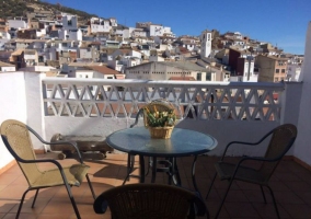 Terraza al completo