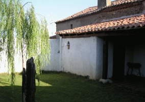 Zona exterior de la casa