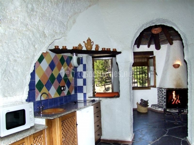 Cuevas del zenete en la calahorra (granada) Cocinas de arco