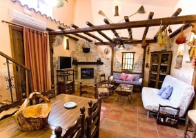 Comedor y sala de estar
