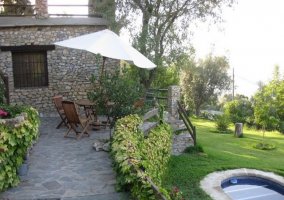 Piscina con impresionantes vistas