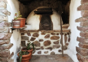 El salón-comedor con televisión