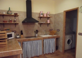 Cocina de azulejo 