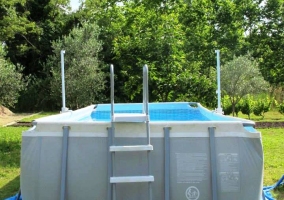 Piscina en el exterior