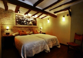 Esta habitación es la del Monasterio de San prudencio