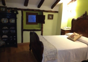 Dormitorio doble en el segundo piso
