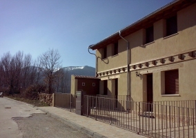 Vista del pueblo de Riofrío de Riaza