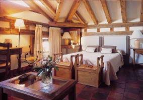 Habitación doble superior en buhardilla