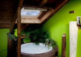 Dormitorio suite dúplex El Bosque